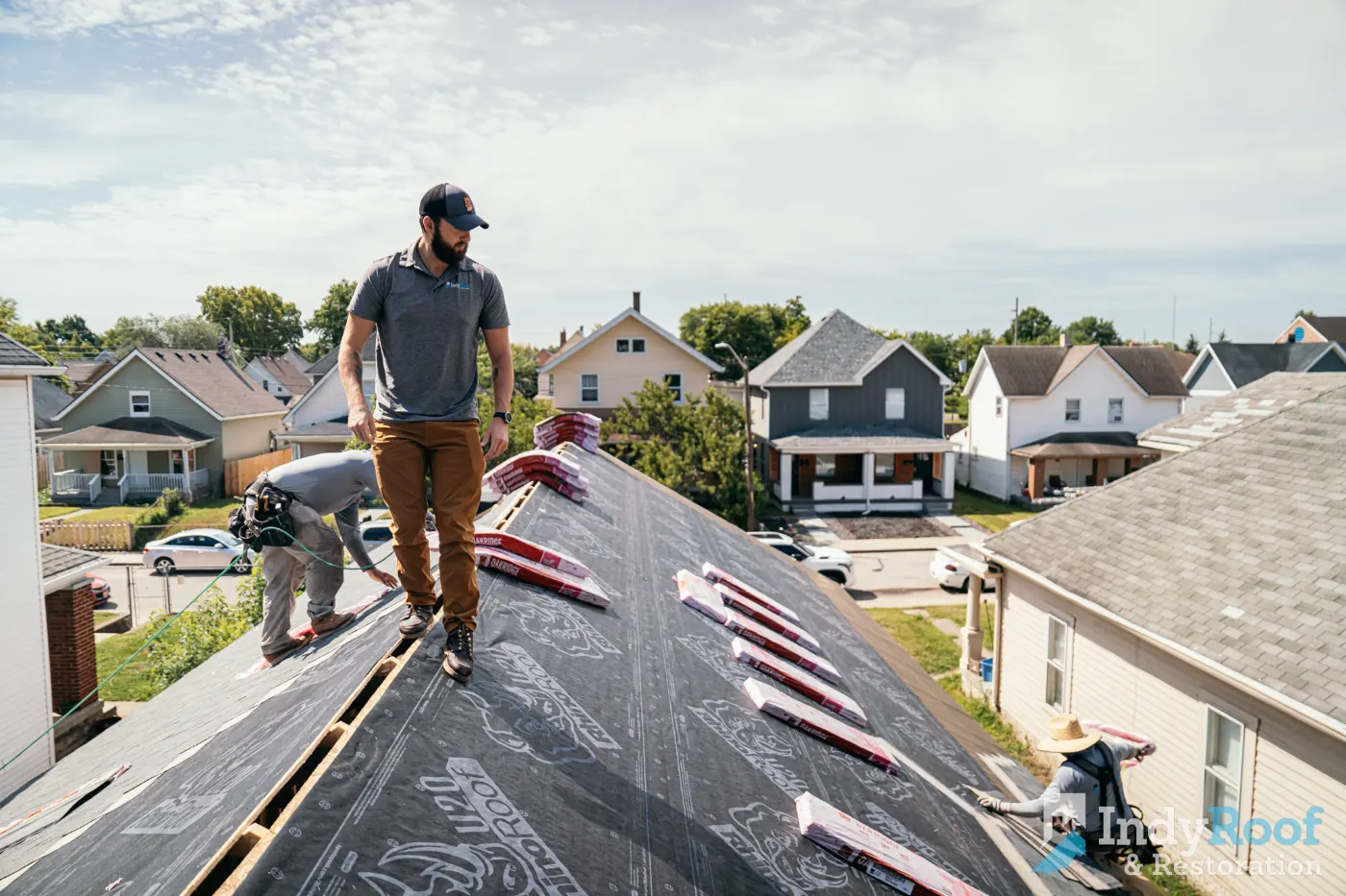 Roofing by Bridlewood Roofing near Noblesville, IN